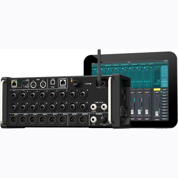 XR18  18進8出數(shù)字音頻處理器